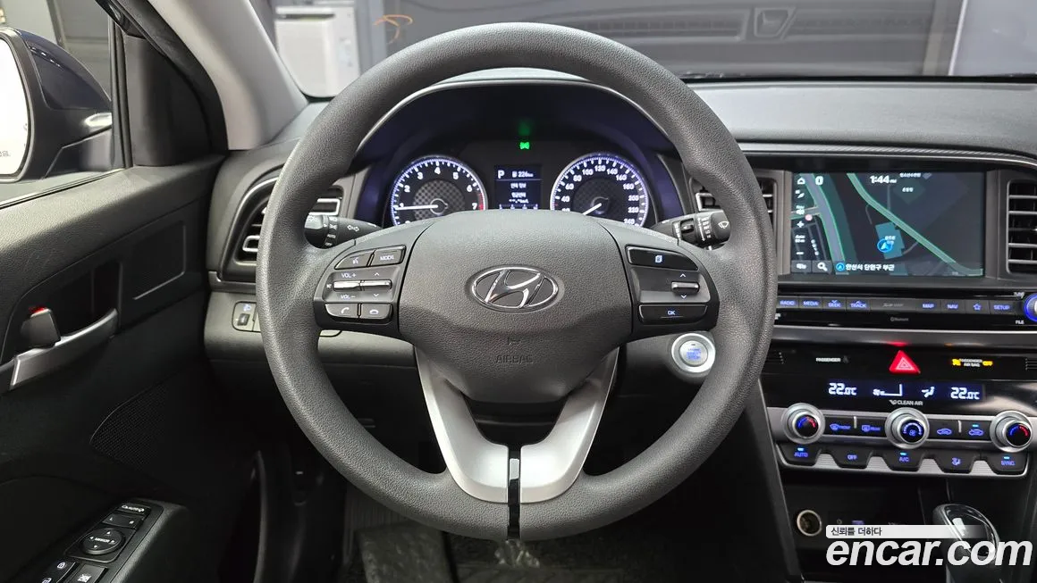 Hyundai The New Avante AD 2019 Синий из Кореи, фото 4