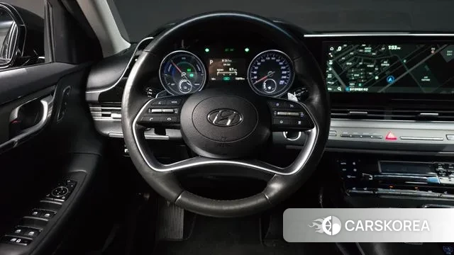 Hyundai The New Grandeur IG Hybrid 2021 Черный из Кореи, фото 4