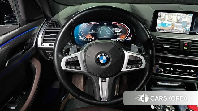 BMW X3 (G01) 2021 Черный из Кореи, фото 4