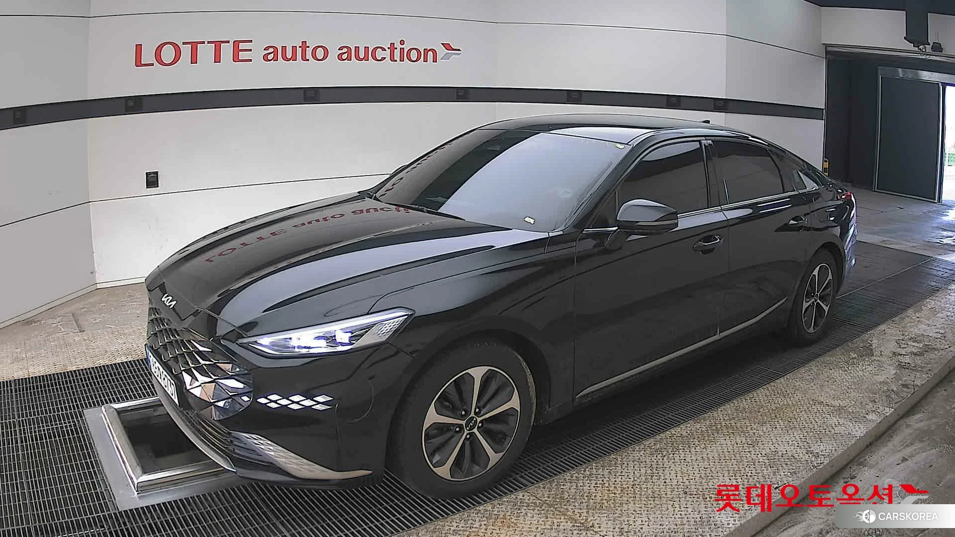 Kia K8 Hybrid 2022 Aurora Black Pearl из Кореи, фото 4