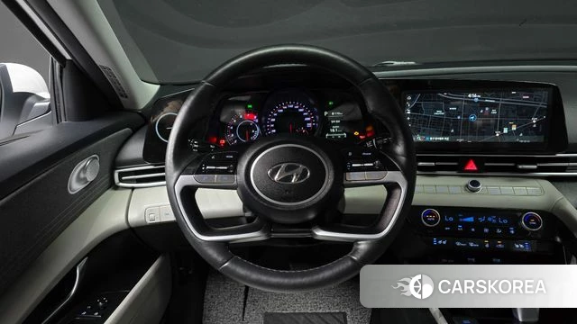 Hyundai Avante (CN7) 2023 Белый из Кореи, фото 4