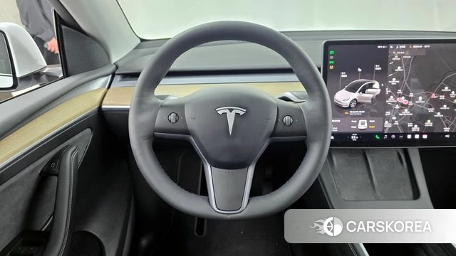 Tesla Model Y 2023 Белый из Кореи, фото 4