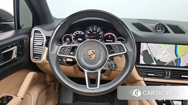 Porsche Cayenne (PO536) 2021 Черный из Кореи, фото 4