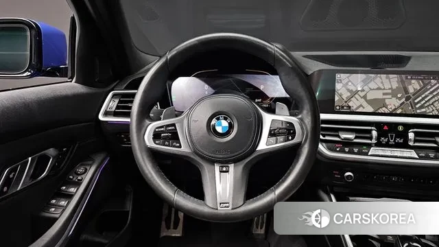 BMW 3 Series (G20) 2020 Синий из Кореи, фото 4