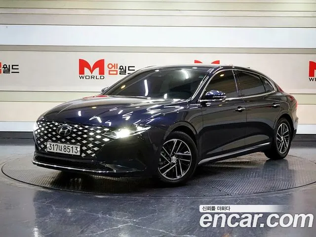 Hyundai The New Grandeur IG 2020 Синий из Кореи, фото 4