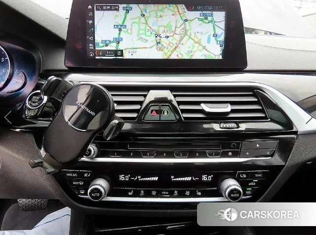 BMW 5 Series (G30) 2018 Черный из Кореи, фото 4
