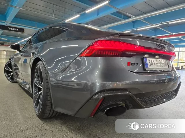 Audi RS7 (4K) 2021 Серый из Кореи, фото 4