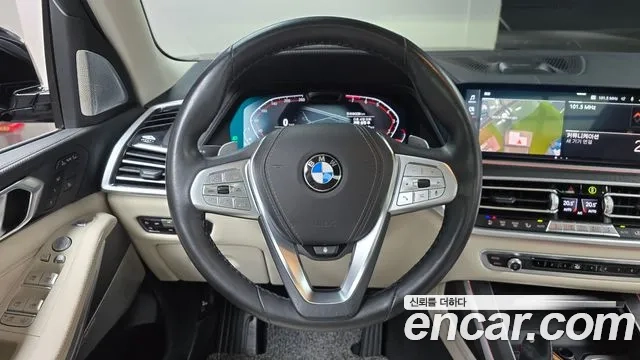BMW X7 (G07) 2021 Черный из Кореи, фото 4
