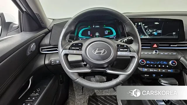 Hyundai The New Avante Hybrid (CN7) 2025 Белый из Кореи, фото 4