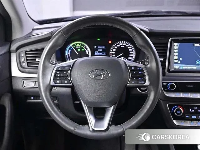 Hyundai Sonata New Rise Hybrid 2019 Серый из Кореи, фото 4