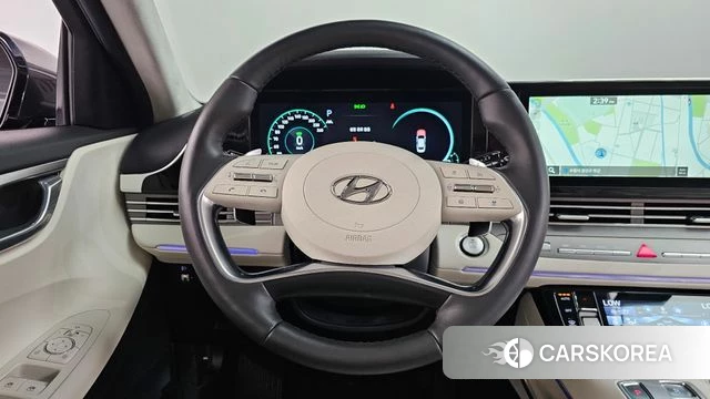 Hyundai The New Grandeur IG Hybrid 2022 Серый из Кореи, фото 4