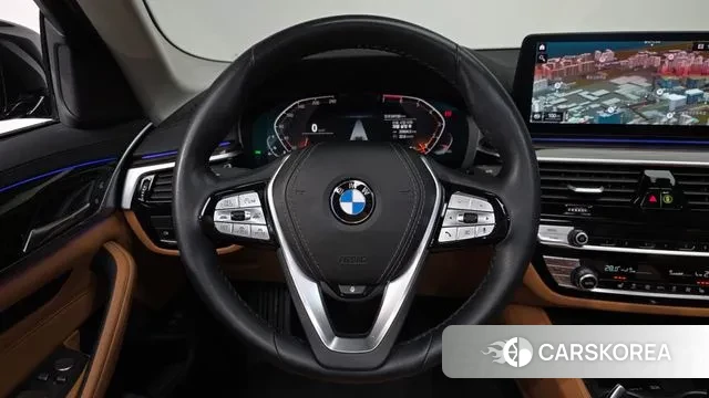 BMW 5 Series (G30) 2022 Черный из Кореи, фото 4