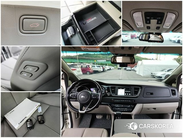 Kia The New Carnival 2018 Белый из Кореи, фото 4