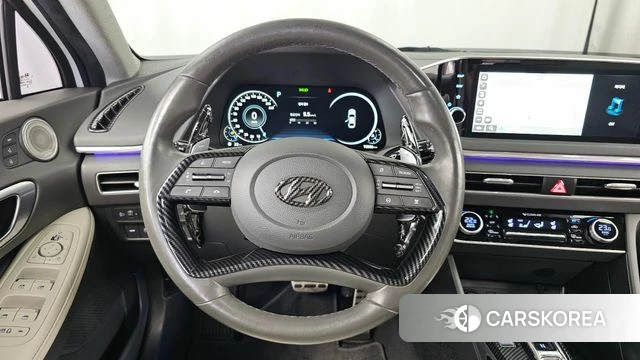 Hyundai Sonata (DN8) 2019 Белый из Кореи, фото 4