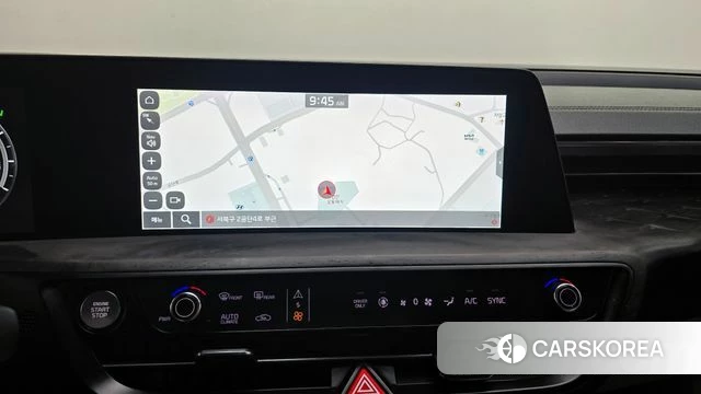 Kia K8 Hybrid 2022 Черный из Кореи, фото 4