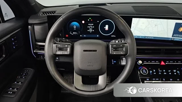 Hyundai Santa Fe (MX5) 2024 Черный из Кореи, фото 4