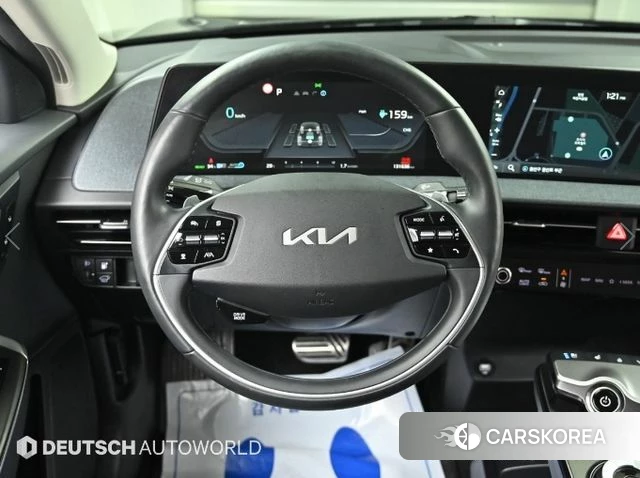 Kia EV6 2022 Черный из Кореи, фото 4