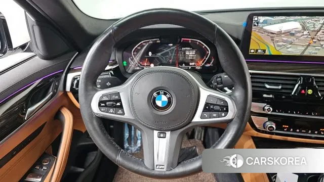 BMW 5 Series (G30) 2020 Белый из Кореи, фото 4