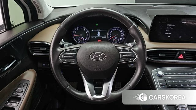Hyundai The New Santa Fe 2021 Белый из Кореи, фото 4