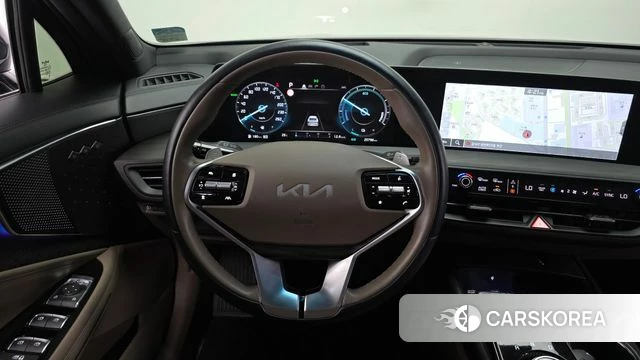 Kia K8 Hybrid 2021 Синий из Кореи, фото 4