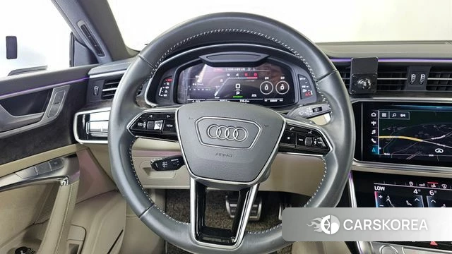 Audi A7 (4K) 2020 Белый из Кореи, фото 4