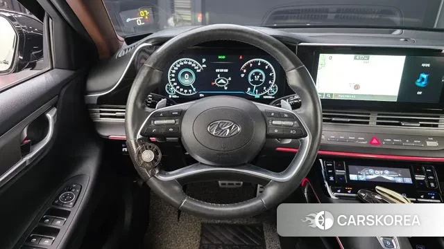 Hyundai The New Grandeur IG 2020 Черный из Кореи, фото 4
