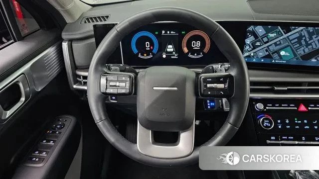 Hyundai Santa Fe (MX5) 2025 Черный из Кореи, фото 4