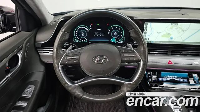 Hyundai The New Grandeur IG 2021 Синий из Кореи, фото 4
