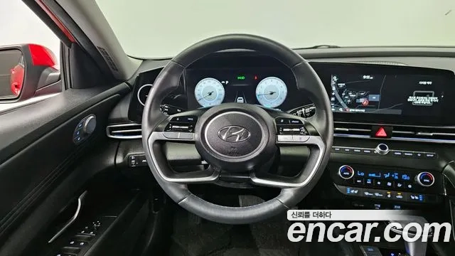 Hyundai Avante (CN7) 2022 Красный из Кореи, фото 4