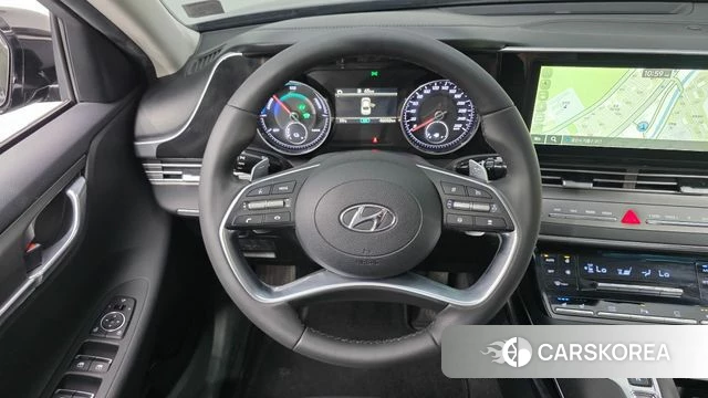 Hyundai The New Grandeur IG Hybrid 2022 Черный из Кореи, фото 4