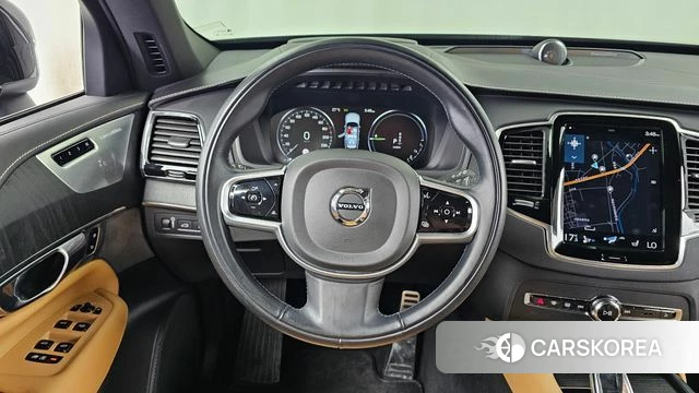 Volvo XC90 second Generation 2022 Черный из Кореи, фото 4