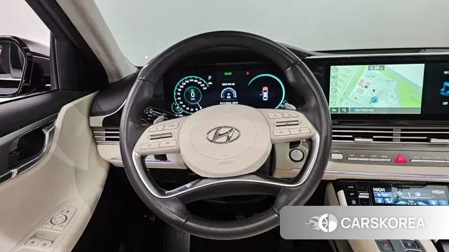 Hyundai The New Grandeur IG Hybrid 2022 Черный из Кореи, фото 4