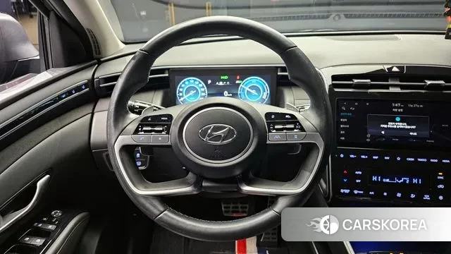 Hyundai Tucson Hybrid (NX4) 2022 Черный из Кореи, фото 4