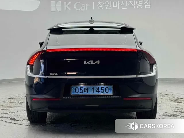 Kia EV6 2021 Синий из Кореи, фото 4