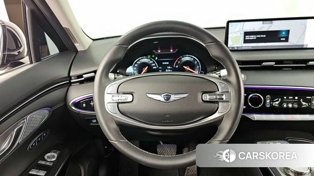 Genesis GV70 2022 Черный из Кореи, фото 4