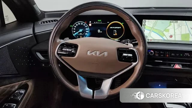 Kia K8 Hybrid 2023 Черный из Кореи, фото 4