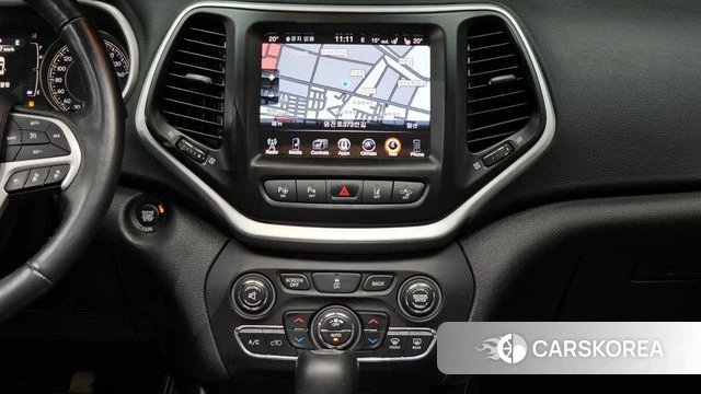 Jeep Cherokee (KL) 2018 Черный из Кореи, фото 4