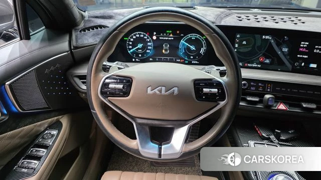 Kia K8 Hybrid 2022 Черный из Кореи, фото 4