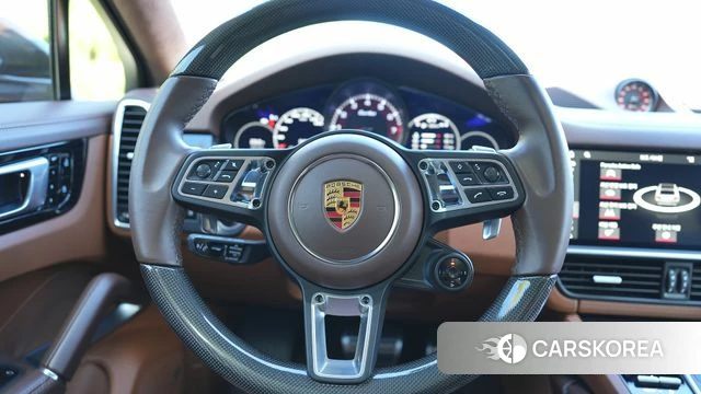 Porsche Cayenne (PO536) 2021 Черный из Кореи, фото 4