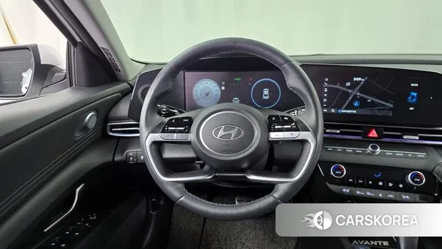 Hyundai The New Avante (CN7) 2023 Белый из Кореи, фото 4