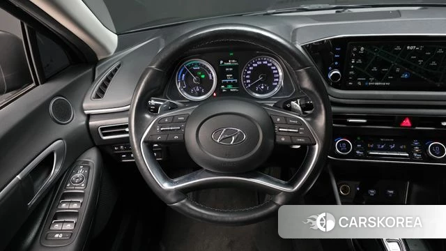 Hyundai Sonata Hybrid (DN8) 2021 Серый из Кореи, фото 4