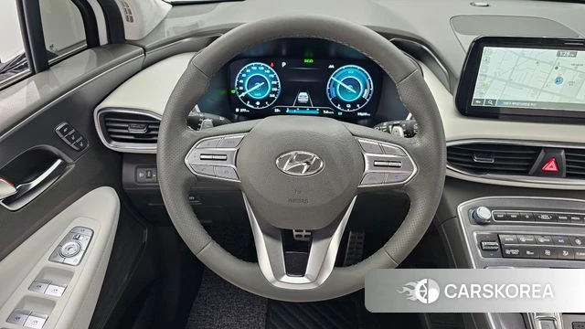 Hyundai The New Santa Fe 2023 Белый из Кореи, фото 4