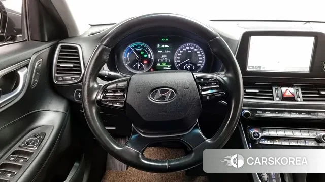 Hyundai Grandeur IG Hybrid 2018 Черный из Кореи, фото 4