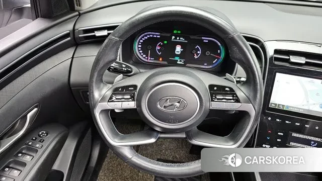 Hyundai Tucson Hybrid (NX4) 2021 Белый из Кореи, фото 4