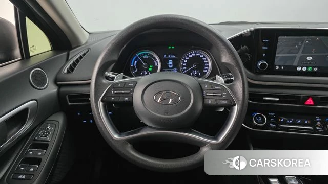 Hyundai Sonata Hybrid (DN8) 2021 Черный из Кореи, фото 4