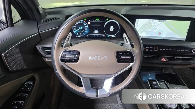 Kia K8 Hybrid 2023 Белый из Кореи, фото 4