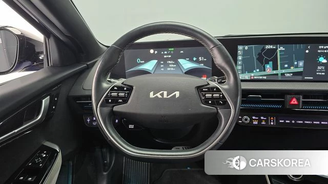Kia EV6 2022 Синий из Кореи, фото 4
