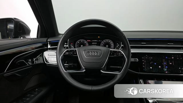 Audi A8 (D5) 2021 Черный из Кореи, фото 4