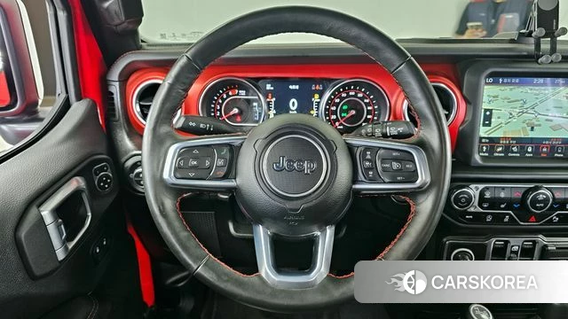 Jeep Wrangler (JL) 2022 Красный из Кореи, фото 4