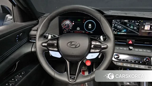 Hyundai The New Avante (CN7) 2025 Небесно-голубой из Кореи, фото 4